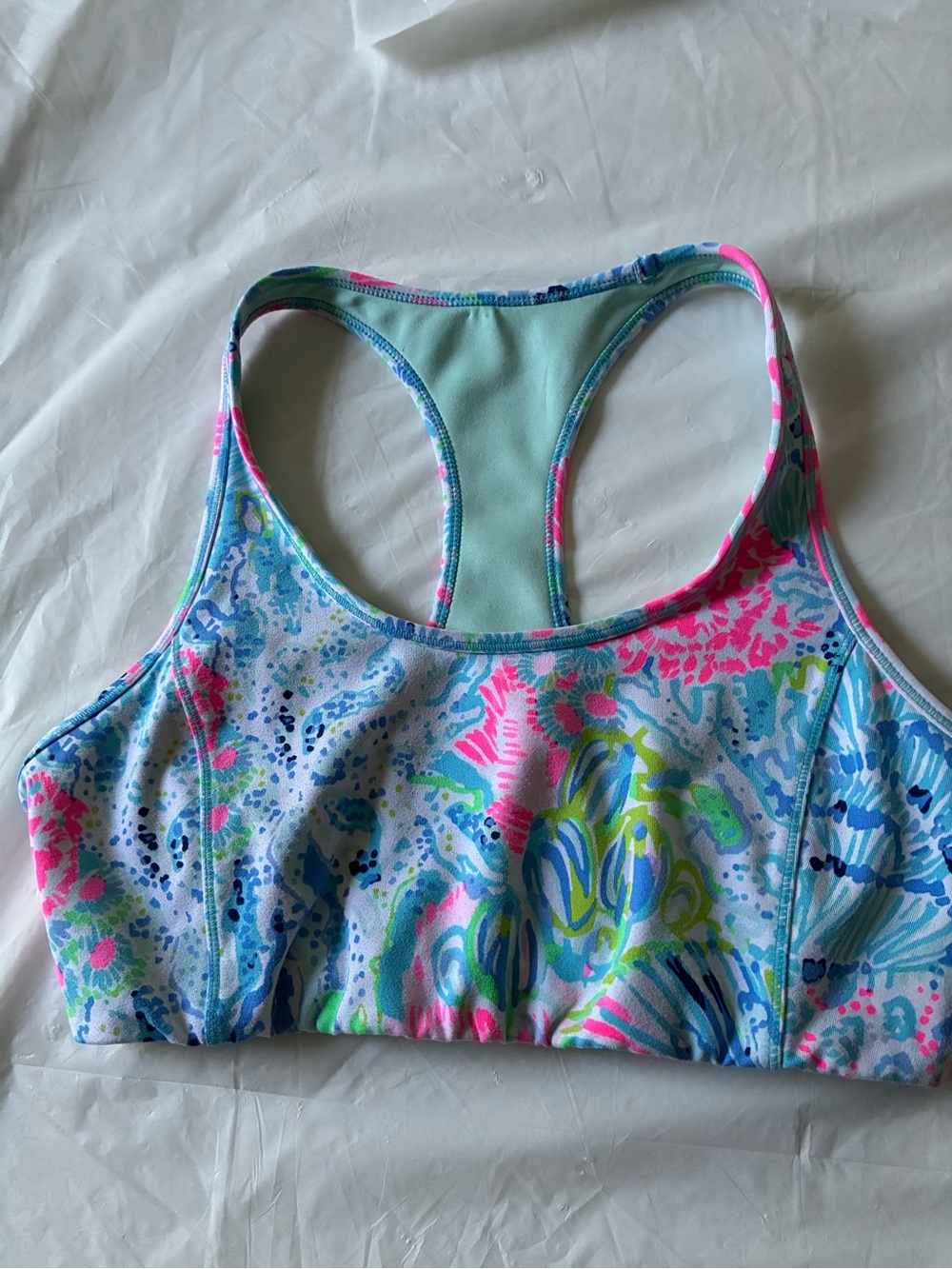 Lilly Pulitzer Luxletic Teagan Sports Bra medium